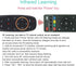 BL Air Mouse Remote Control, Voice Remote 2.4G RF Wireless with 6-Axis Gyroscope, USB Air Mouse for Smart TV
