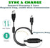 BATSOEASY 10ft 2 Pack 10ft 2.0 PS3 MP3 Mini USB Cable, USB to Mini B Charger Cable Charging Data Cord Compatible