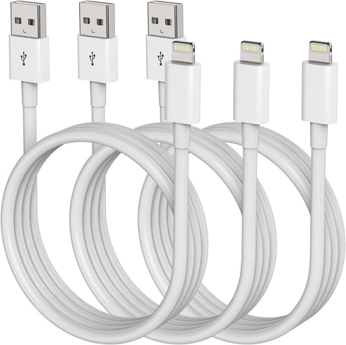 iPhone Charger 6 Feet Apple MFi Certified, Lightning Cable 6FT Fast Charging Cord Compatible with iPhone 14 13 12 11