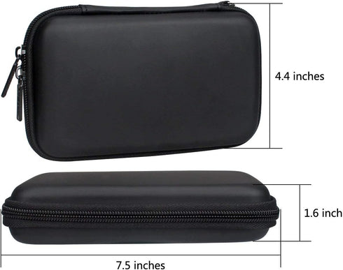 Aprince Waterproof Digital Gadget Case for Memory Card, Designed for External Hard Drive, USB Flash Drives, Power Banks