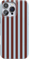 Casely iPhone 16 Pro Case | Sunday in Brooklyn | Blue Stripes |