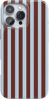 Casely iPhone 16 Pro Case | Sunday in Brooklyn | Blue Stripes |