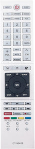 Allimity CT-90428 Replacement Remote Control for Toshiba LED LCD TV Models 58L7300U, 39L4300U, 50L4300U, 65L7300UM,