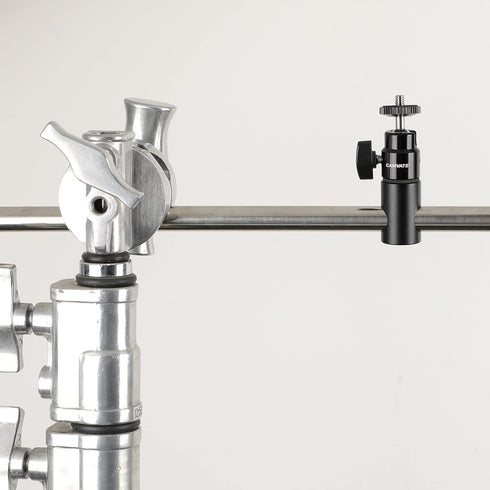 CAMVATE Articulated Light Stand Mount Mini Ball Head 1/4''-20 for Monitor/LED Light - 1952