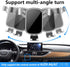 LUNQIN Car Phone Holder for Audi A6 S6 A7 S7 RS6 RS7 2012-2018, Best Phones Mount Cradle for Charging Navigation