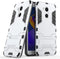 Case for Huawei Honor V9 Play/Honor 6C Pro (5.2 inch) Hybrid Dual Layer Armor Defender with Kickstand (Silver)