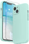 SURPHY Mint Green Compatible Case for iPhone 13 with Screen Protector, (Camera Protection + Soft Microfiber Lining),