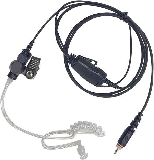 CLP1010e Acoustic Tube Earpiece, CLP1080e Radio Ear Piece with Mic PTT Headset for Motorola UHF Walkie Talkie