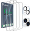 Ferilinso iPhone 13 Mini Screen Protector 3 Pack, HD Tempered Glass, 9H Hardness, Case Friendly, Easy Install, 5G.