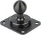 Bulletpoint Metal 4-Hole AMPS Base Mount with 20mm Mounting Ball, 0.787 inches