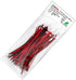 Chanzon 30 Pairs JST PH2.0mm 22AWG Pitch Plug Connector - 2Pin Micro Jack and 5.9inch(15cm) UL1007 Tinned Copper Wire