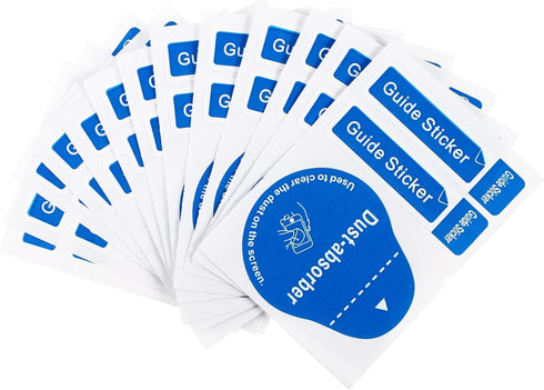 200pcs Camera Stickers, Film Dust Sticker, Screen Cleaner Tool, Tempered Glass Dedust Sticker for Cell Phone & LCD