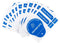 200pcs Camera Stickers, Film Dust Sticker, Screen Cleaner Tool, Tempered Glass Dedust Sticker for Cell Phone & LCD
