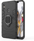 Compatible with Xiaomi Mi 8 Case, Metal Ring Grip Kickstand, Shockproof Hard Bumper, Dual Layer Rugged Cover for Xiaomi
