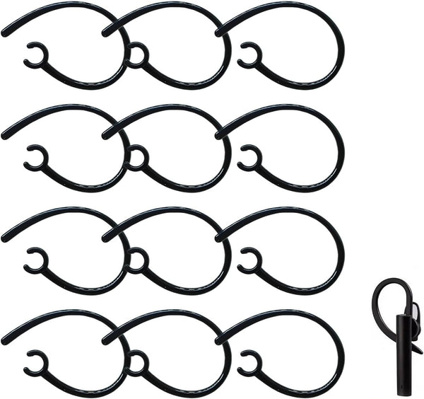 KMYZQDV 12Pcs Ear Hooks for Bluetooth Earpiece Universal Adjustable Hookz Clips Mount Over