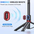 REQO Phones,51" Magnetic Tripod for iPhone and Android,Samsung Selfie Stick Tripod Mount with Remote,Portable Phone