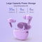 Wireless Earbuds, True Wireless Bluetooth 5.3 Earbuds with Charging Case, Stereo Bluetooth Headphones with Microphone for iPhone Android Smart Cellphones (Purple)