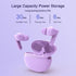 Wireless Earbuds, True Wireless Bluetooth 5.3 Earbuds with Charging Case, Stereo Bluetooth Headphones with Microphone for iPhone Android Smart Cellphones (Purple)