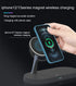5 in 1 Magnetic Wireless Charging Stand, 15W Fast Mag-Safe Charging Station for iPhone 15/14/13/12 Series, iWatch,