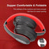 Wireless Bluetooth Headphones Over Ear, 65H Playtime HiFi Stereo Headset with Microphone and 6EQ Modes