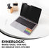 Synerlogic for Mac Word & Excel Shortcuts Cheat Sheet Sticker, Quick Reference Keyboard Shortcut Stickers for MacBook