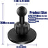 usmallbee 20mm 20mm (0.78") Mganetic Mount for Magsafe, Phone Car Mount Accessory Magnetic Phone Mount Base Fits Ball