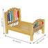 Lily Brown Photography Props Wooden Bed Baby Photoshoot Props Bed Baby Photo White Wood Bed for Photography Baby