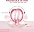 Pink Jsoerpay Clear Phone Ring Holder 2 Pack | Transparent Cell Phone Ring Grip 360°Rotation Finger Ring Stand,