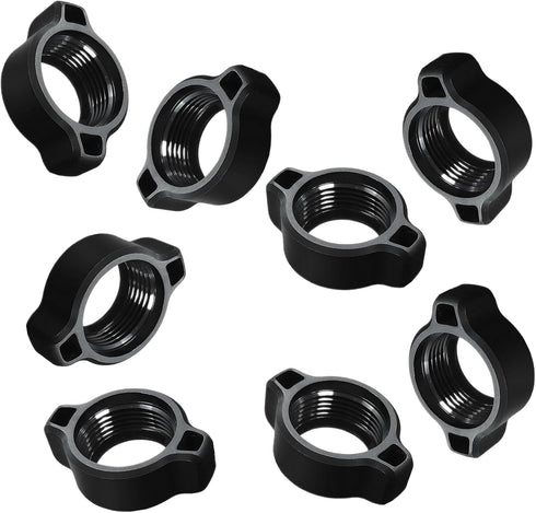 ZIANTENNY 8 Pcs Tightening Nut for Car Mount - 17mm Ball-Joint Fixed Adapter