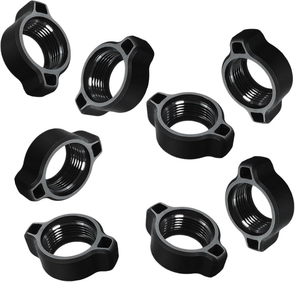 ZIANTENNY 8 Pcs Tightening Nut for Car Mount - 17mm Ball-Joint Fixed Adapter