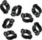 ZIANTENNY 8 Pcs Tightening Nut for Car Mount - 17mm Ball-Joint Fixed Adapter