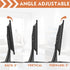 Hemudu 27-55 Inch 800x400 mm, 125 lbs, Universal Table Top TV Stand Base TV Legs with Height Adjustment fits Most LCD