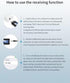 USB Bluetooth 5.0 Transmitter Receiver for TV, Portable Wireless Adapter, 3.5mm Jack Audio Bluetooth Transmitter for
