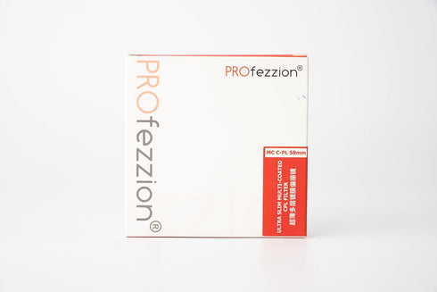 PROfezzion 58mm Circular Polarizer Filter for Canon EOS Rebel T7, T6, T8i, T7i, T6i, T6s with EF-S 18-55mm Lens