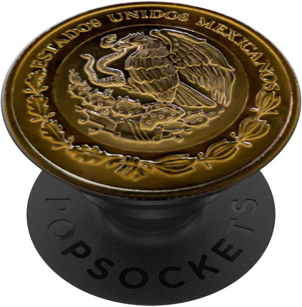 PopSockets Swappable PopGrip Mexican Peso Centavo Coin Gift Mexicano Mexico Tijuana Guey