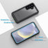 Lanhiem Samsung Galaxy S24 Case, IP68 Waterproof Dustproof with Built-in Screen Protector, Rugged Cover, Light Blue