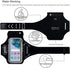 JEMACHE Armband for Samsung Galaxy S25 S24 S23 S22 S21 Ultra/Plus/FE, Gym Running Workouts Arm Band, Black.