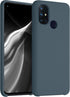 kwmobile Case Compatible with OnePlus Nord N10 5G - TPU Silicone Phone Cover with Soft Finish - Dark Slate