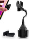 Car Phone Holder for Pop Socket - Flexible Gooseneck Car Mount Compatible with iPhone Samsung and Any Smartphones
