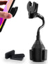 Car Phone Holder for Pop Socket - Flexible Gooseneck Car Mount Compatible with iPhone Samsung and Any Smartphones