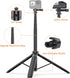 VRIG 54" Extendable Camera Tripod for Insta360 X4 X3 X2, Mini Portable Stand for Hero 12 11 10 9 8 7 6 5