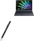 BoxWave FineTouch Stylus Pen for Samsung Galaxy Book Flex 2 Alpha (13.3 inch), Super Precise Jet Black Stylus