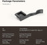 SmallRig Thumb Grip for Sony Alpha 7C II/Alpha 7CR/Alpha 7C, Ergonomic Design, Built-in Cold Shoe, 8g (Black) - 4820