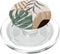 Tropical Botanical PopSockets MagSafe PopGrip - Beige Brown Exotic Minimalist Abstract for iPhone