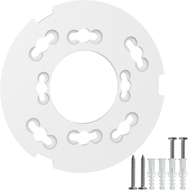 Replacement Mounting Plate for Google Nest Protect 2nd Gen (Wired & Battery), Backplate for Nest Detector Models 06A &