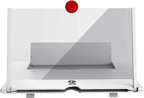 Enbar 12"Screen Amplifier,3D Magnifier HD Mobile Phone Magnifier Projector Screen for Movies,Videos,and Gaming.Foldable