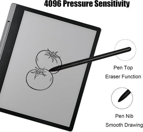 YouYouGou A-10 Stylus Pen with Eraser Compatible with Lenovo Smart Paper Pen,Compatible with Lenovo Yoga Paper Stylus