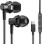 USB Type C Headphones with Microphone & Volume Control - Stereo Earphones for Samsung Galaxy S20+/S21, Google Pixel,