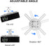 XINLEI Universal Projector Ceiling Mount, Low Profile with Retractable Arms and Multiple Adjustment Function, PR14W