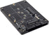 Cablecc M.2 NGFF B-Key & mSATA SSD to SATA 3.0 Adapter Converter Case with Switch